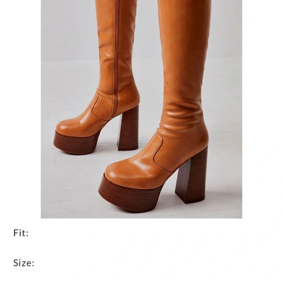 Jeffery Campbell timewarp boot 7 , EUC - Picture 1 of 10